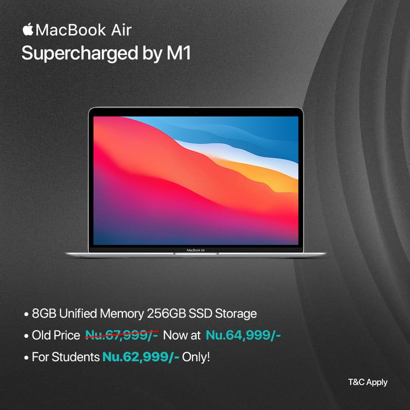 Macbook M1 Student Offer | Bhutan